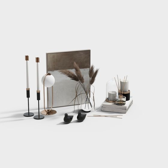 Modern Decor Collection 3D model