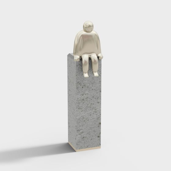 The Lonely Watcher 3D model for Urban Designs