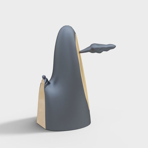 Phantom Mountain Low Poly 3D model