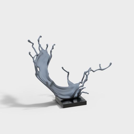 Water Splash 3D model