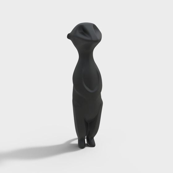 Abstract Human Figure 3D model