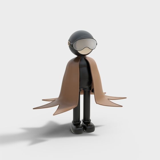 Invisible Hero 3D model
