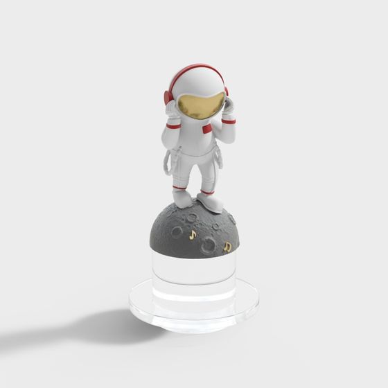 Cosmic Musician 3D model