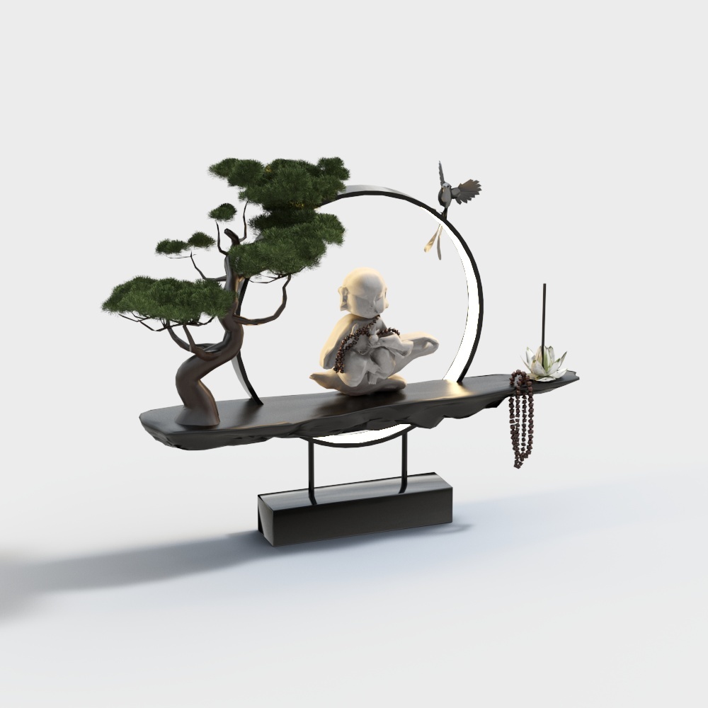 Meditation Realm 3D model