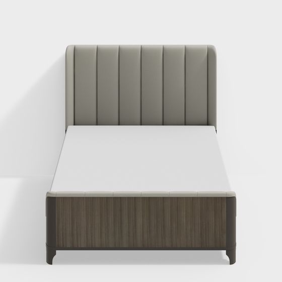 Urban Elegance Bed 3D model