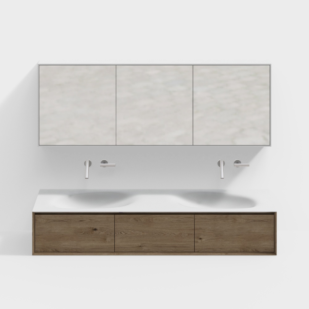 Modern sink bathroom Cabinet