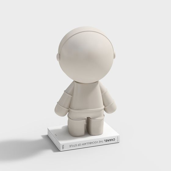 Futuristic Spacewalker 3D model for Creative Projects
