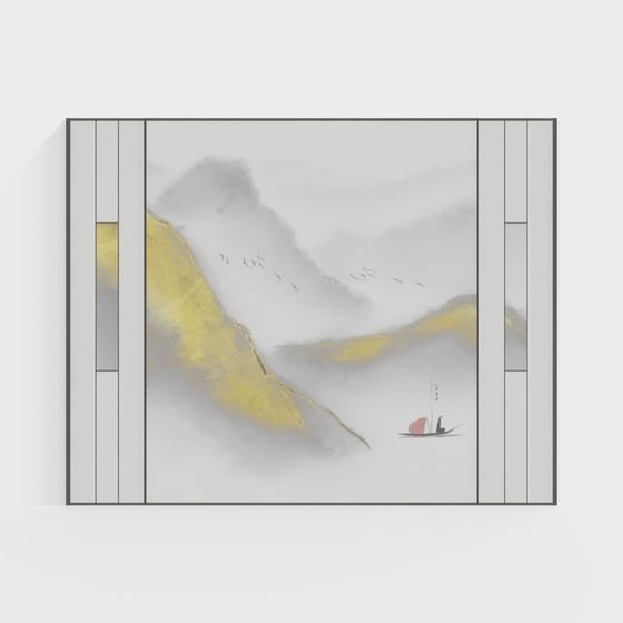 Morning Mist Fisher Boat 3D model