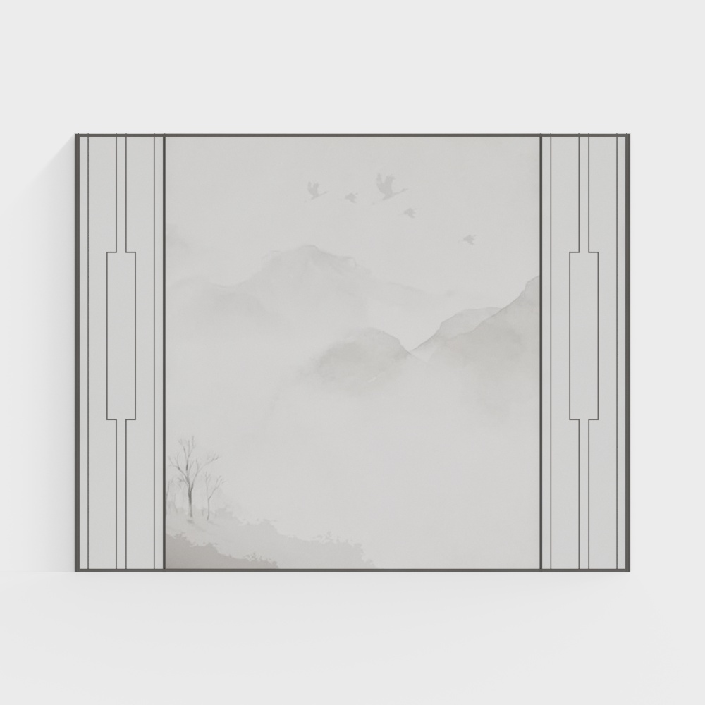 KELTONPS Neo-Chinese style of background wall   Wallboard