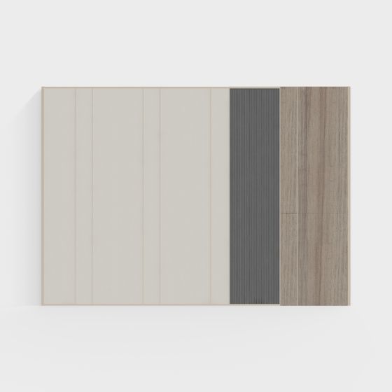 Stylish Urban Panel 3D model for Design Applications