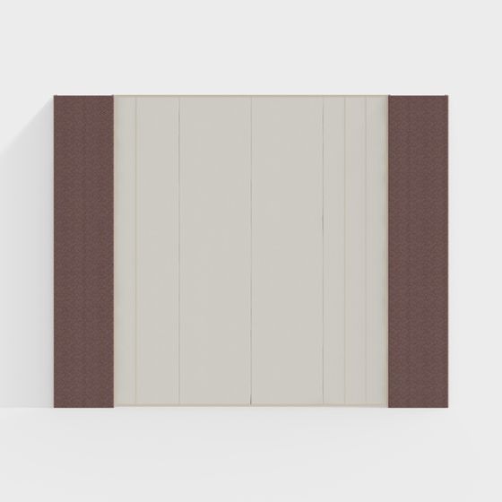 Minimalist Door 3D model for Modern Spaces