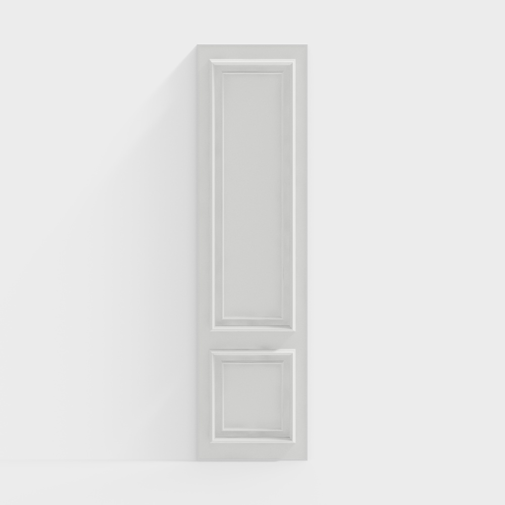 Classic Panel Door 3D model