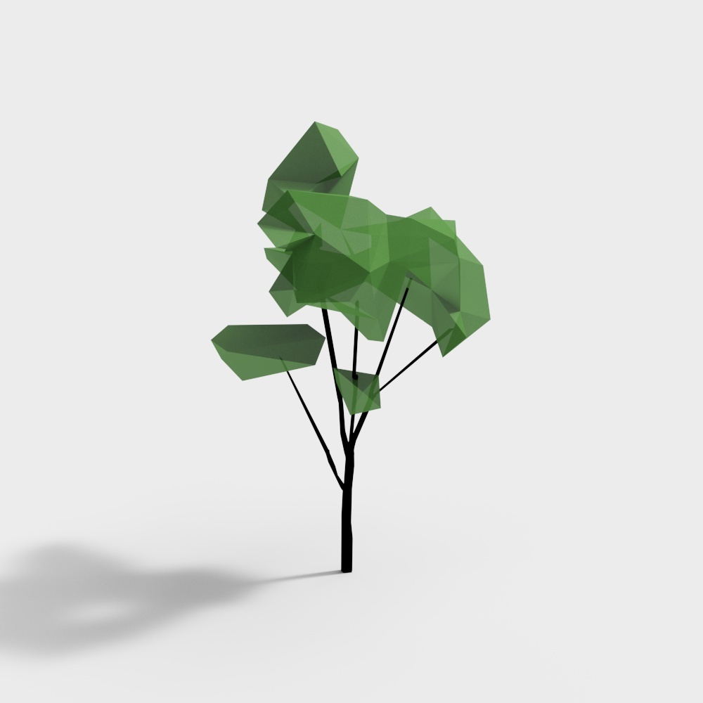 Geometric Forest Light 3D model