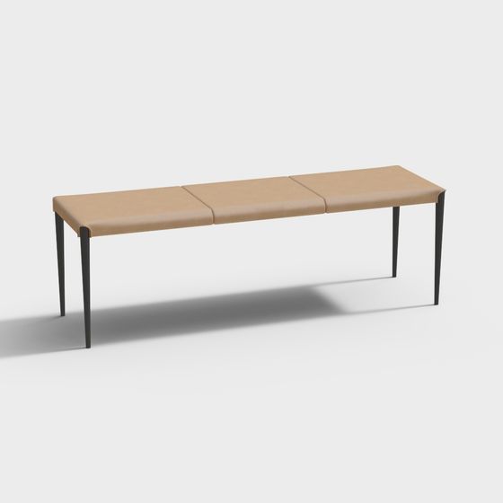 เก้าอี้รับประทานอาหาร Scandinavian Spring มินิมอลอิตาเลียน เบาะไม้ยาว 1.4 เมตร