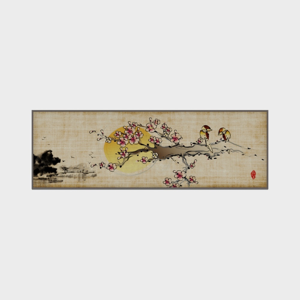 DRAGON DESIGN - Neo-Chinese decorative painting - Bedroom decorative painting