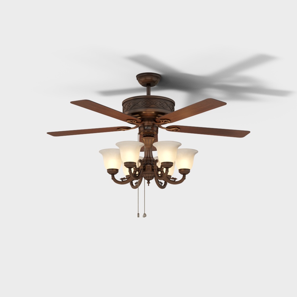 American Series-Straight Leaf Ceiling Fan Light-M56-A045CO