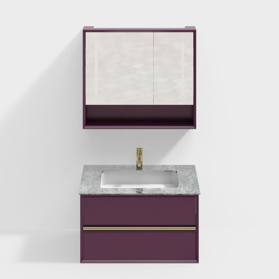 バスルームキャビネットコンビネーション