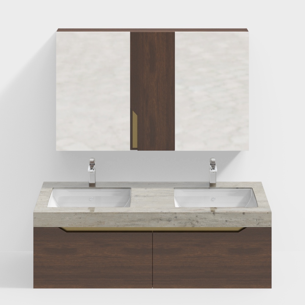 Rongs Badezimmer Schrank