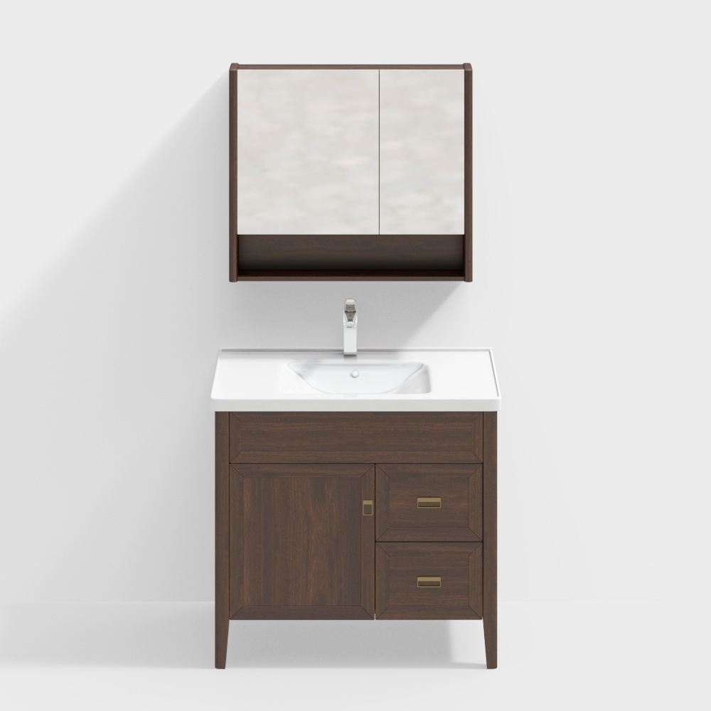 Urban Vanity 3D model for Modern Interiors