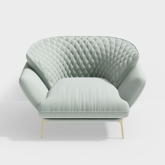 Unique Low-Poly Chair 3D model