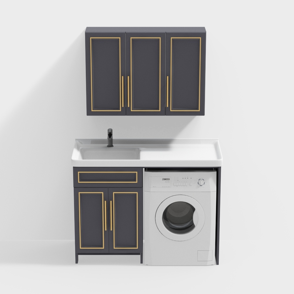 Washer cabinet