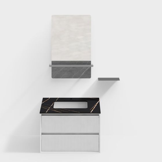 Urban Bathroom Set 3D model