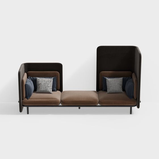 Urban Comfort Sofa 3D model