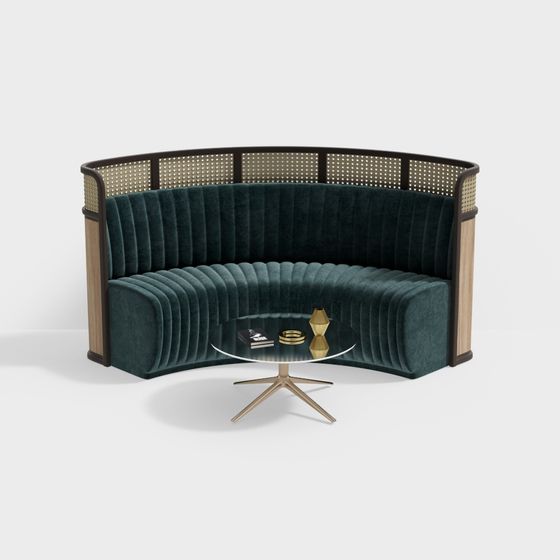 Arcadia 3D Sofa Model for Modern Interior Design