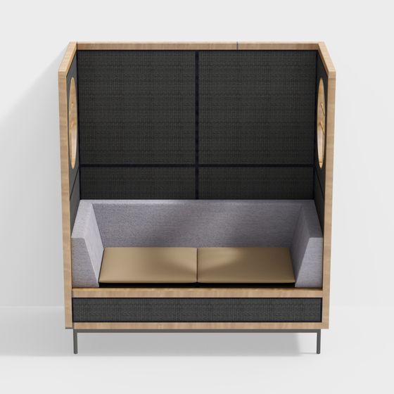 Urban Rest Pod 3D model for Creative Spaces