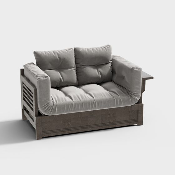 Kệ sofa ngoài trời phong cách Trung Quốc mới