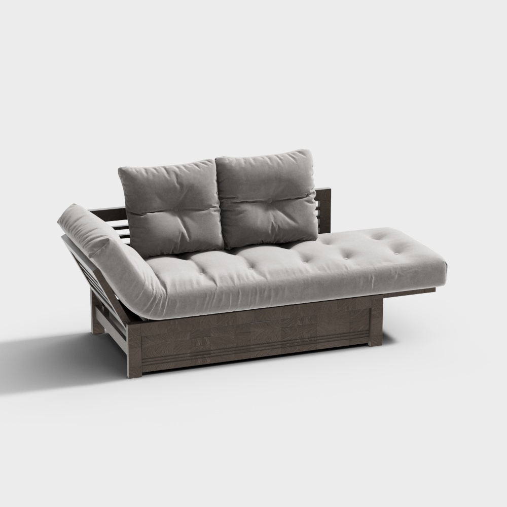 Sofa d'extérieur de style chinois moderne - plat