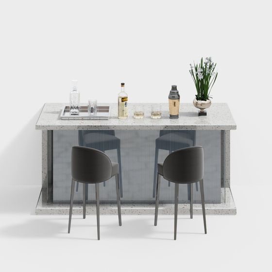 Современные мраморные барные стулья