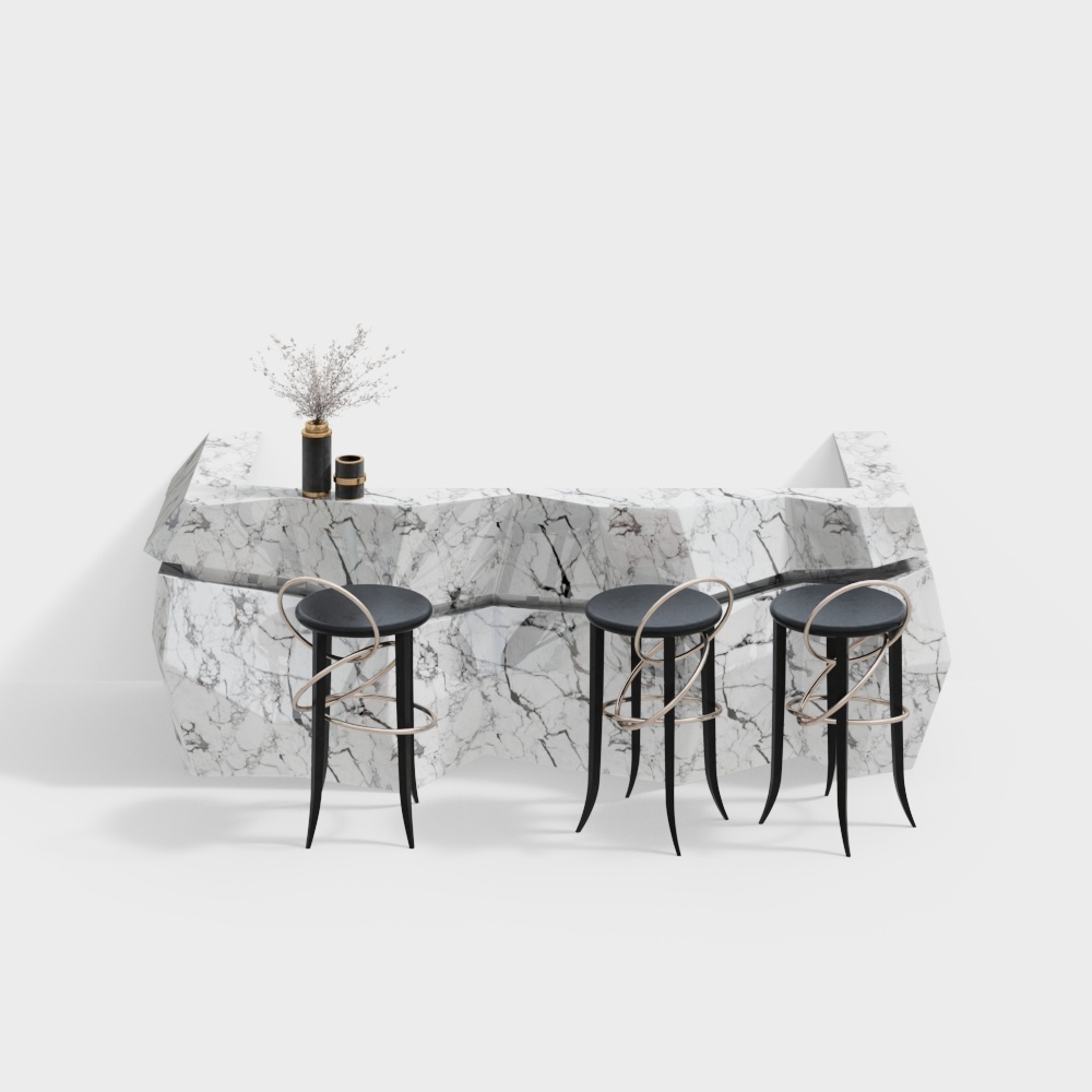 Bar in Marmo Moderno