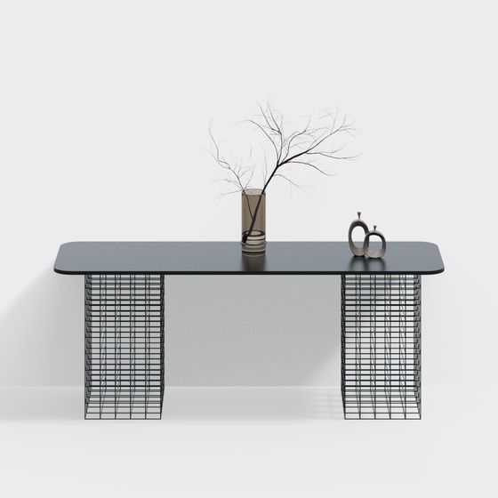 Grid Art Table 3D model