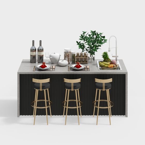 Sgabello Bar Moderno Combinato