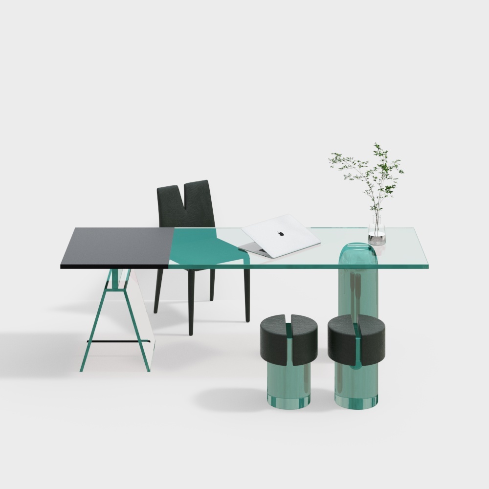 モダンな勉強机の椅子