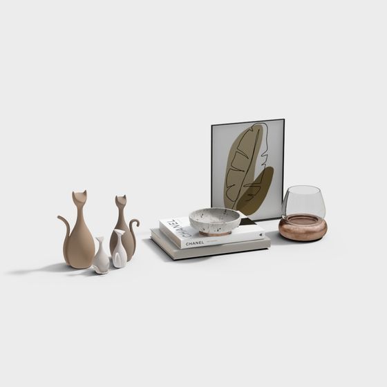 Minimalist Decor 3D Model