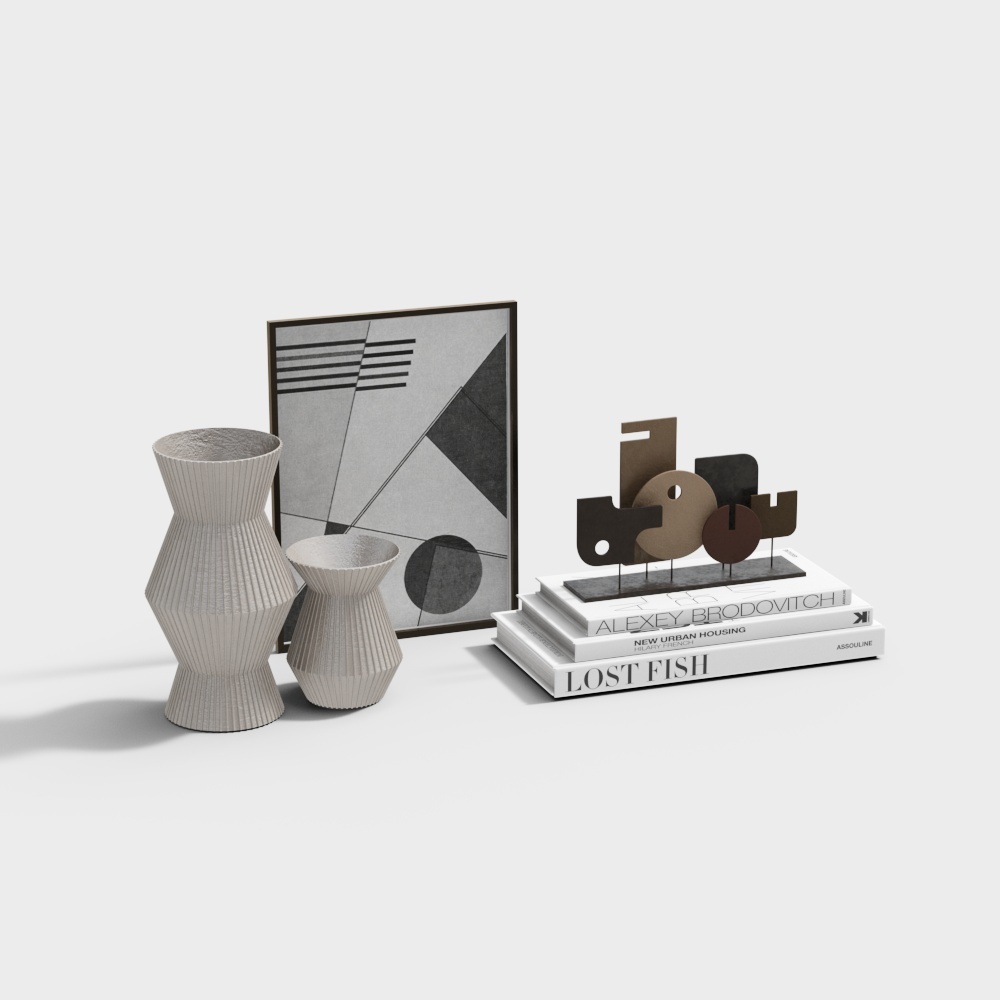 Modern jewelry bottle ornaments