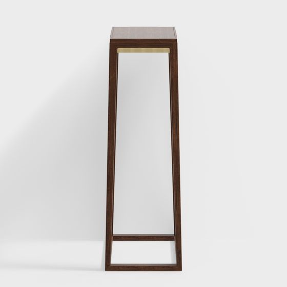 Mirror Pillar 3D model - Low Poly High Detail Design