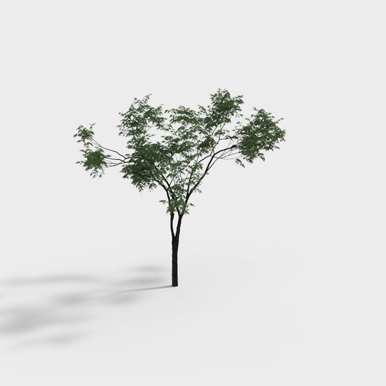 Vibrant 3D Tree Model for Creative Projects