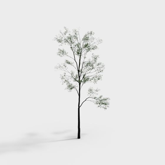 Low Poly Lifelike Tree 3D model