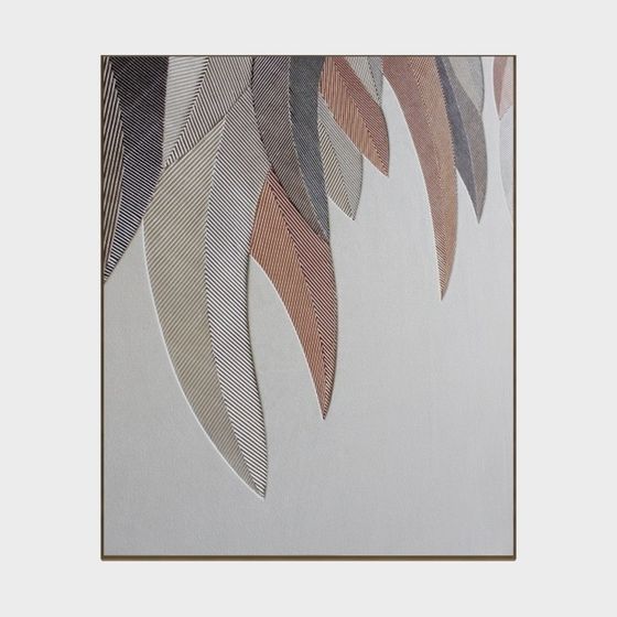 Unique Low-Polygon Feather 3D model