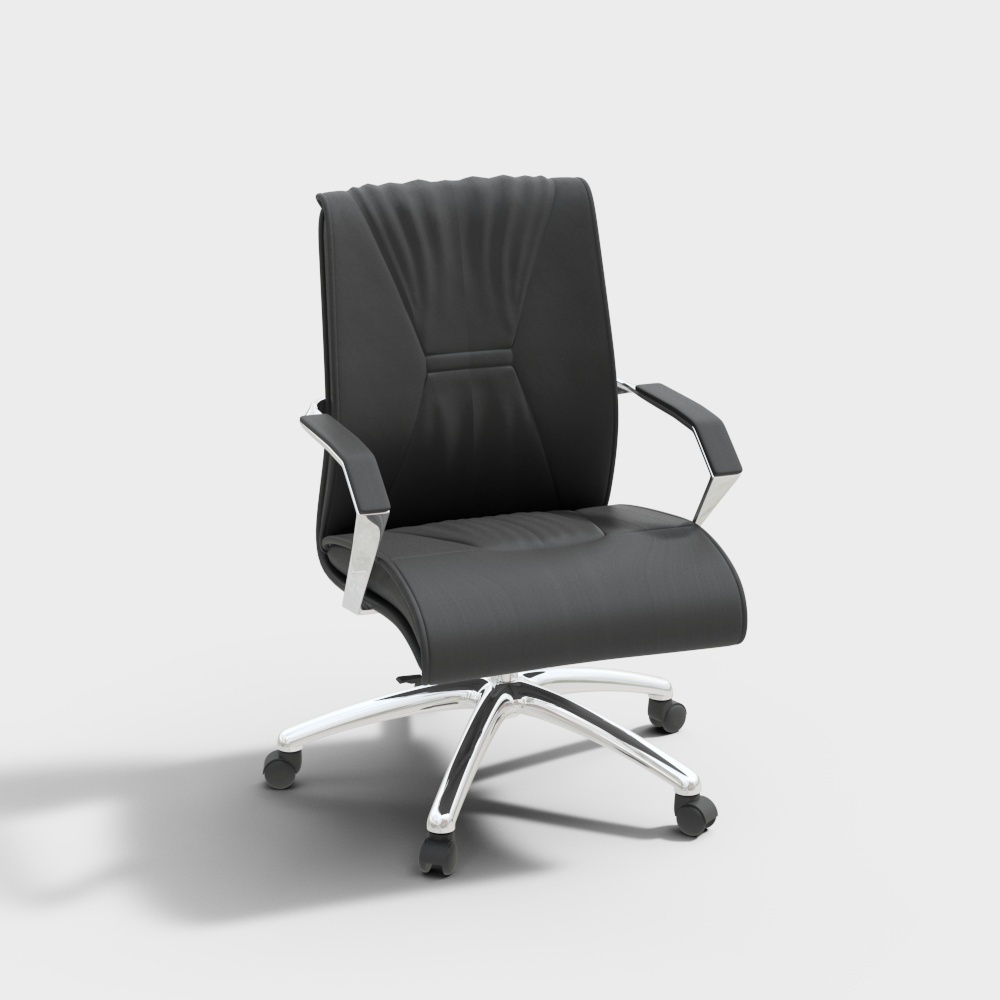 Modern Minimalist Office Chair 3D model