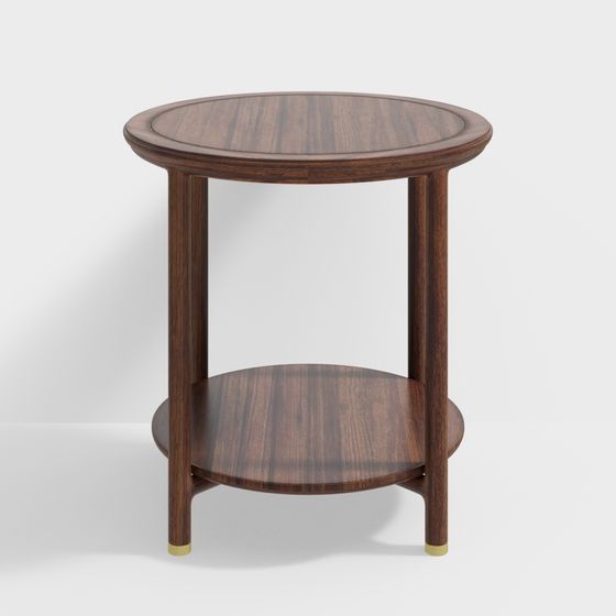 Sophisticated Round Table 3D model for Stylish Spaces
