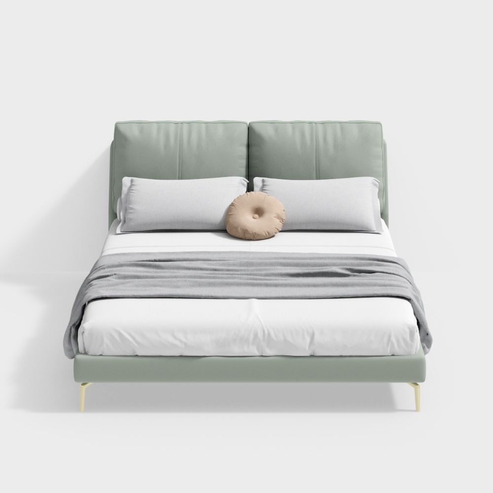 Giường đôi kim loại vỏ 1,8m - BSVCC005