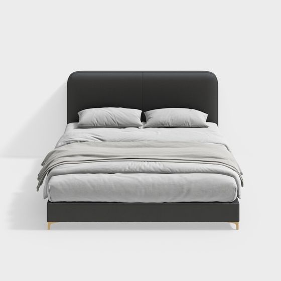 Urban Retreat 3D model Bed Frame