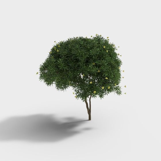 Lush Tree 3D Model for Creative Projects