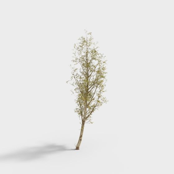 Lifelike Low-Poly Tree 3D Model - Forest Guardian