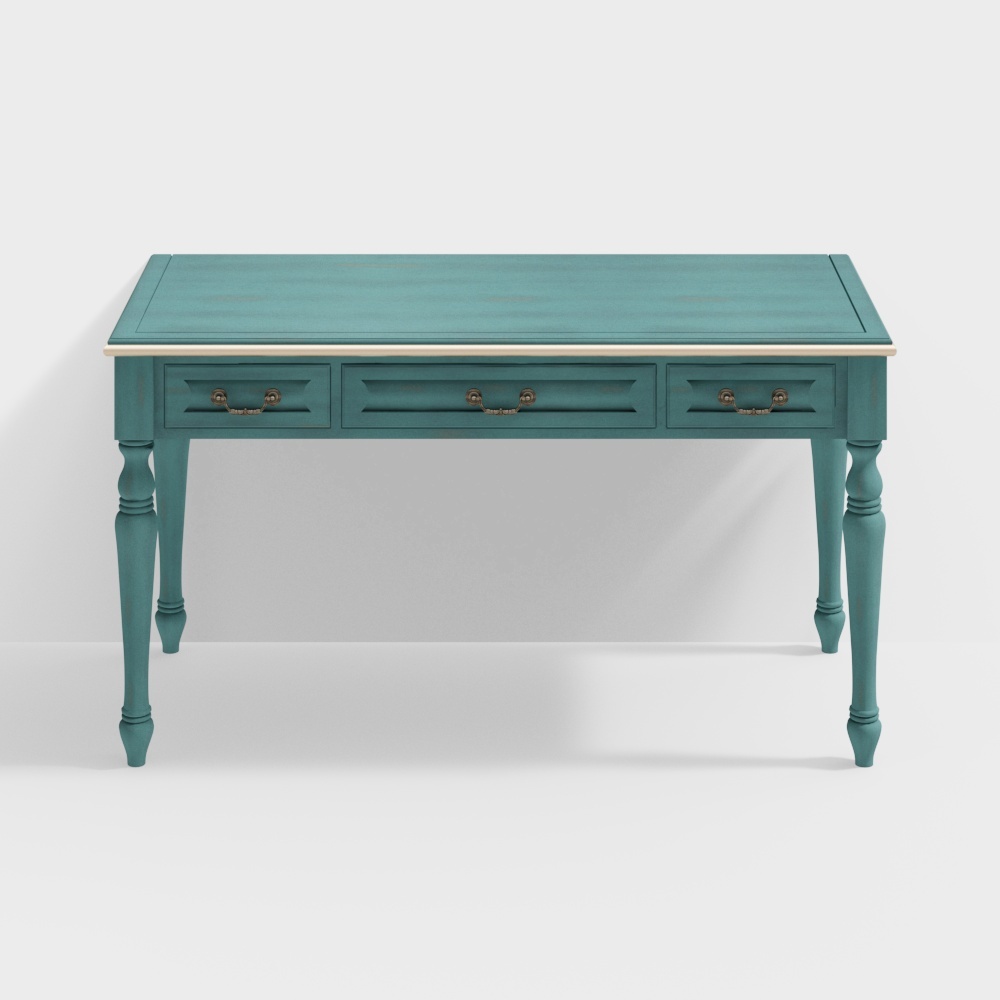 The openwork desk was not seated