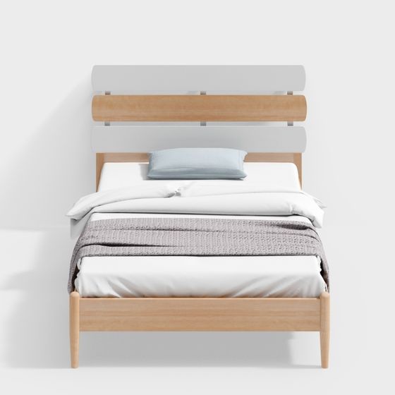 Une maison - DJ001-120B - Lit pour enfant